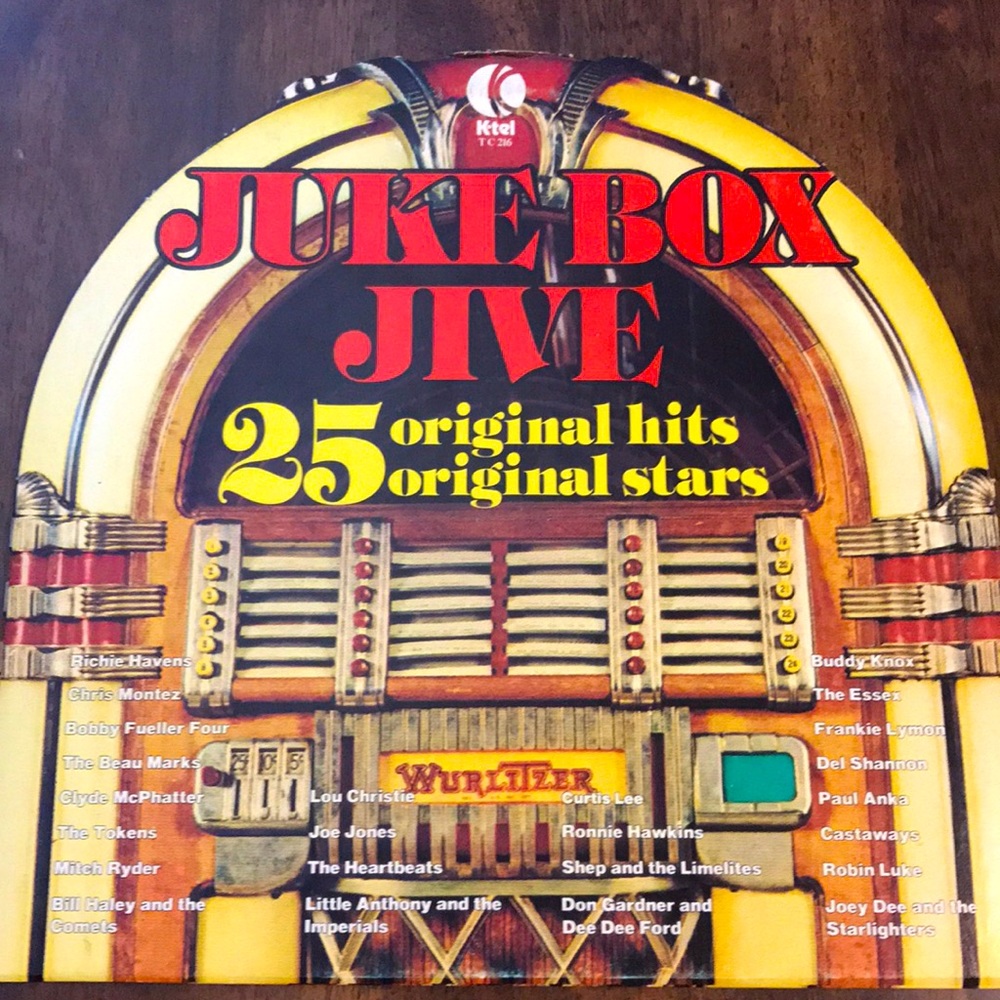 K-Tel Juke Box Jive 25 original hits vintage vinyl album